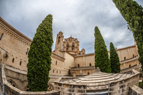 Abbey of Poblet in Spain photo