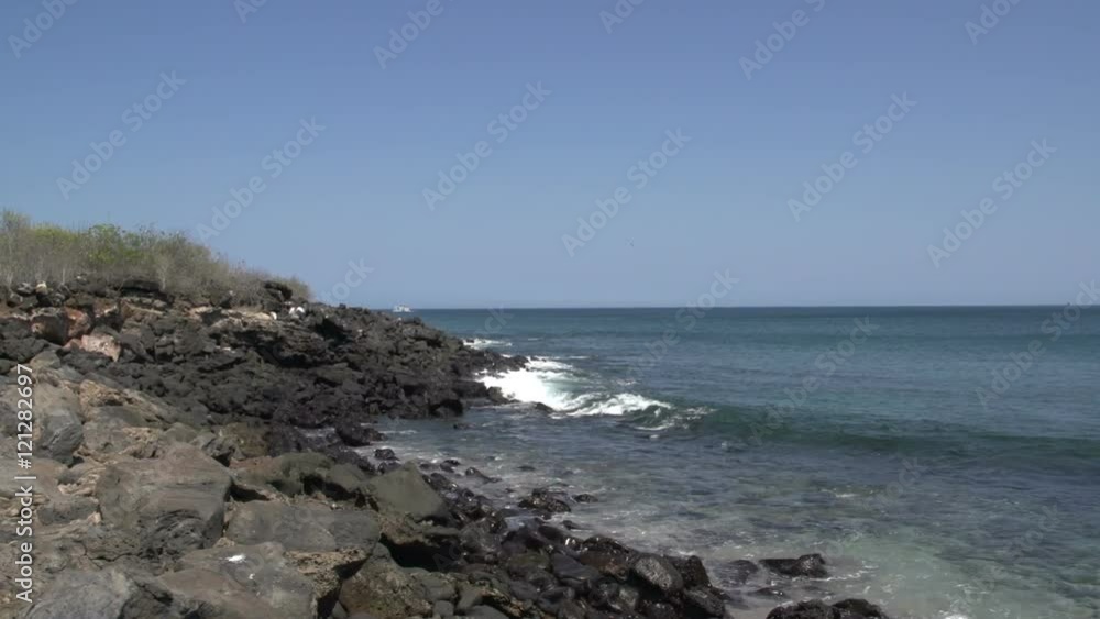Vulcano rocks at the coast, Galapagos Islands, Ecuador Vulcano rocks at the coast, Galapagos Islands, Ecuador