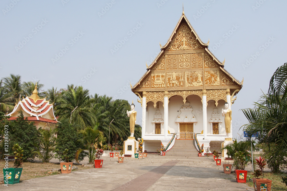 Wat That Luang, Vientiane, Laos, Asien
