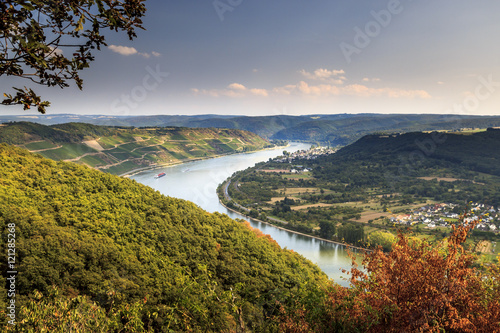 View from Gedeonseck onto the Upper Middle Rhine Valley