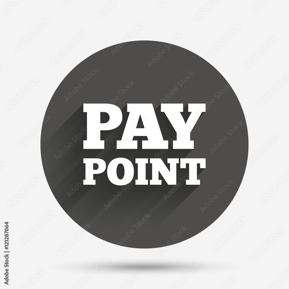 Cash and coin sign icon. Pay point symbol. Cash and coin sign icon. Pay point symbol.