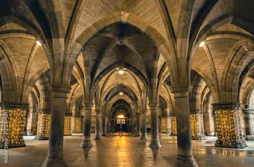 Glasgow University Cloisters photo