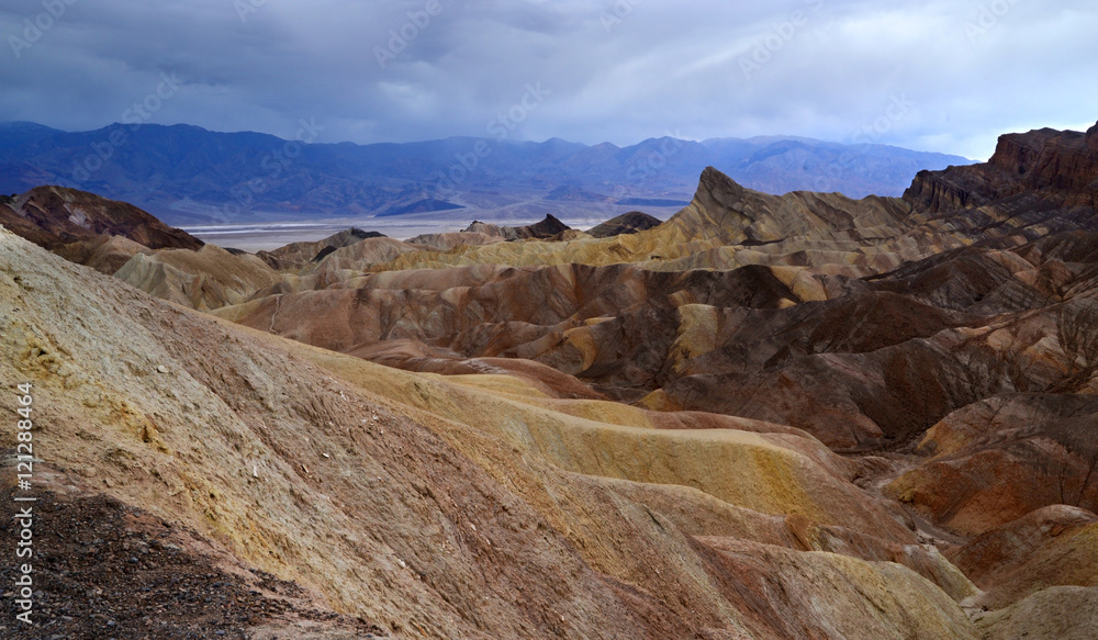 Fototapeta premium Zabriskie Point, Death Valley National Park, California, USA