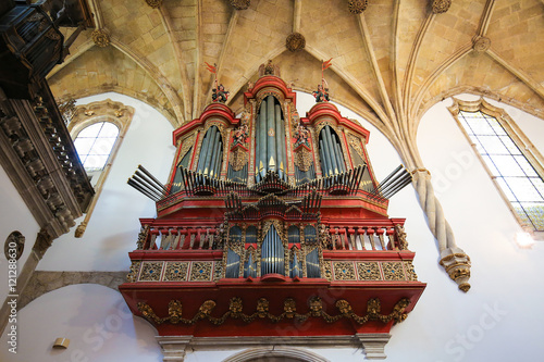 Pipe organ in the Monastery of Santa Cruz  Coimbra 