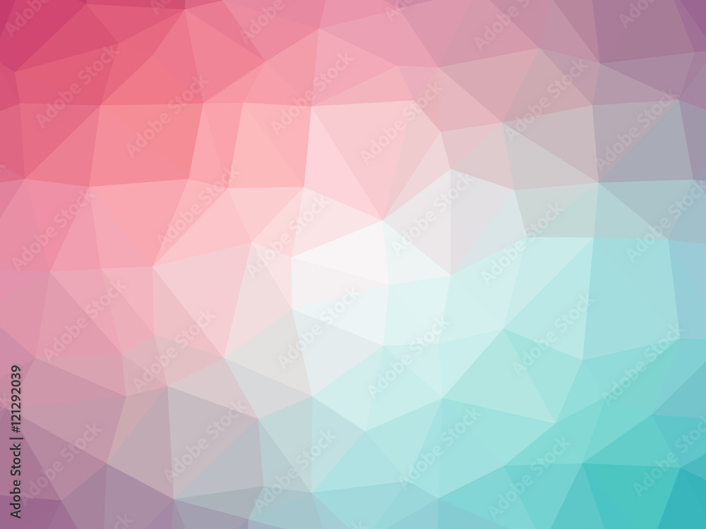 Pink teal gradient polygon shaped background Pink teal gradient polygon shaped background