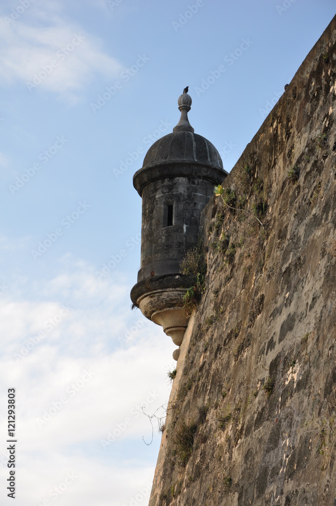 West Wall at Old San Juan