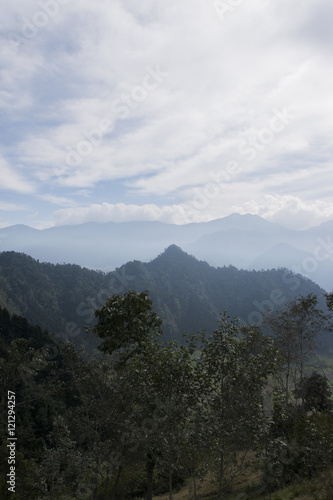 Mountain clouds in Guatemala