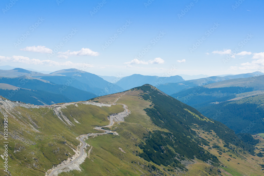 Obraz premium Droga transalpina