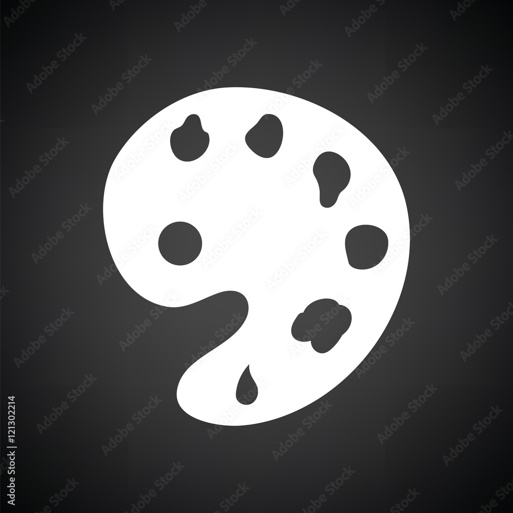 Fototapeta premium Palette icon