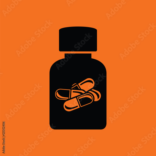 Pills bottle icon