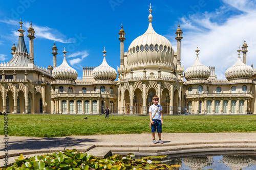 Brighton in summer, England photo