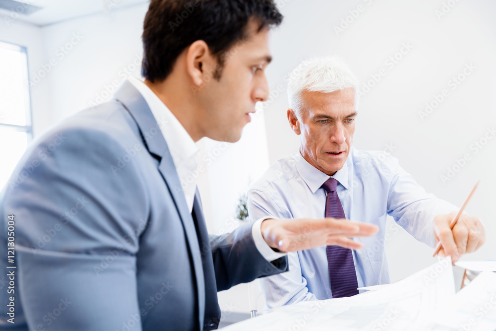 Obraz premium Discussion is the way to solution