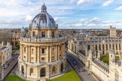 Oxford in spring, England photo