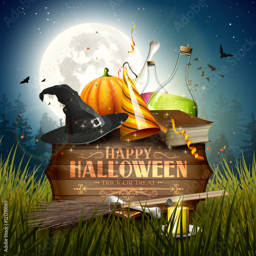 Happy Halloween background