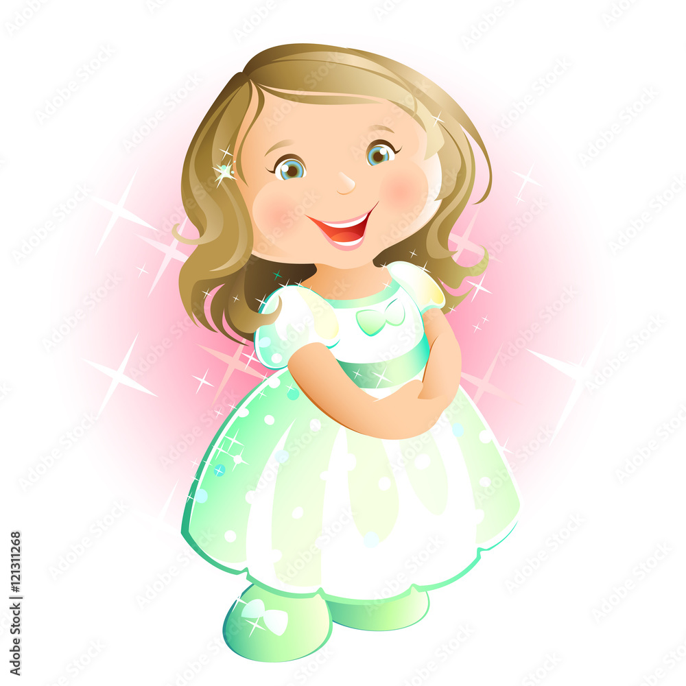 Happy Little Girl (Blonde) Happy Little Girl (Blonde)