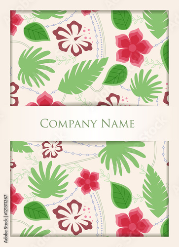 Floral business crad