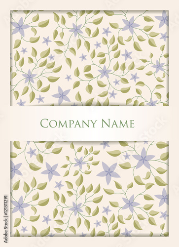 Floral business crad