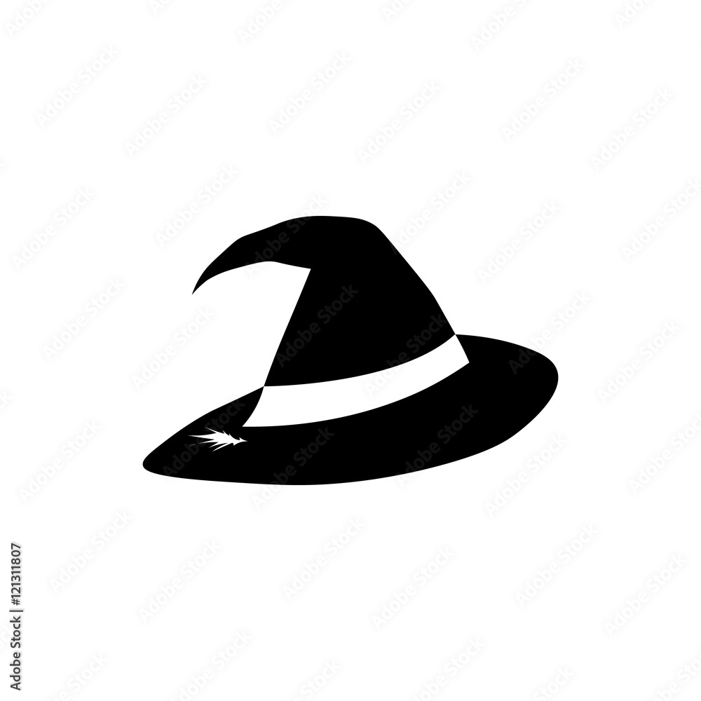 icon Witch hat Halloween icon Witch hat Halloween