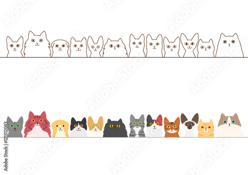 cats border set © Studio Ayutaka