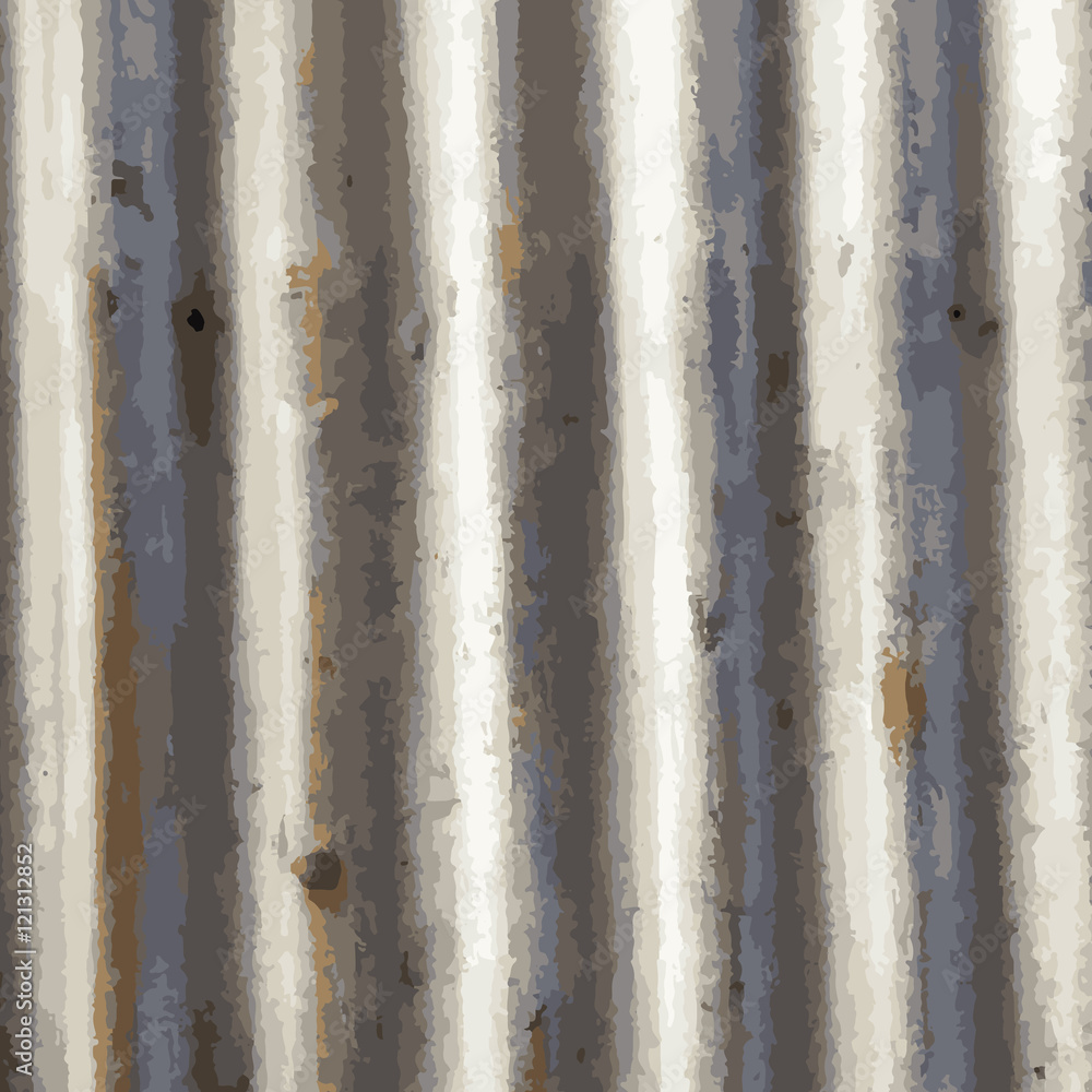 Fototapeta premium Metal sheet Roof texture - Abstract Background vector