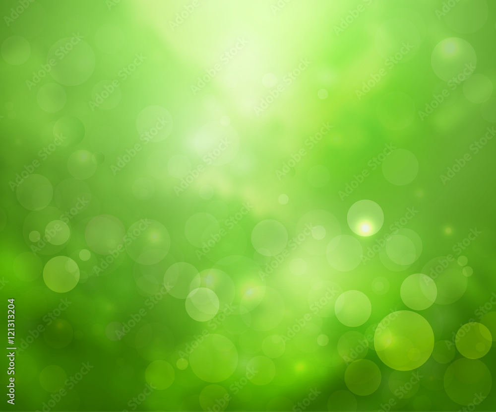 Green lights background Green lights background