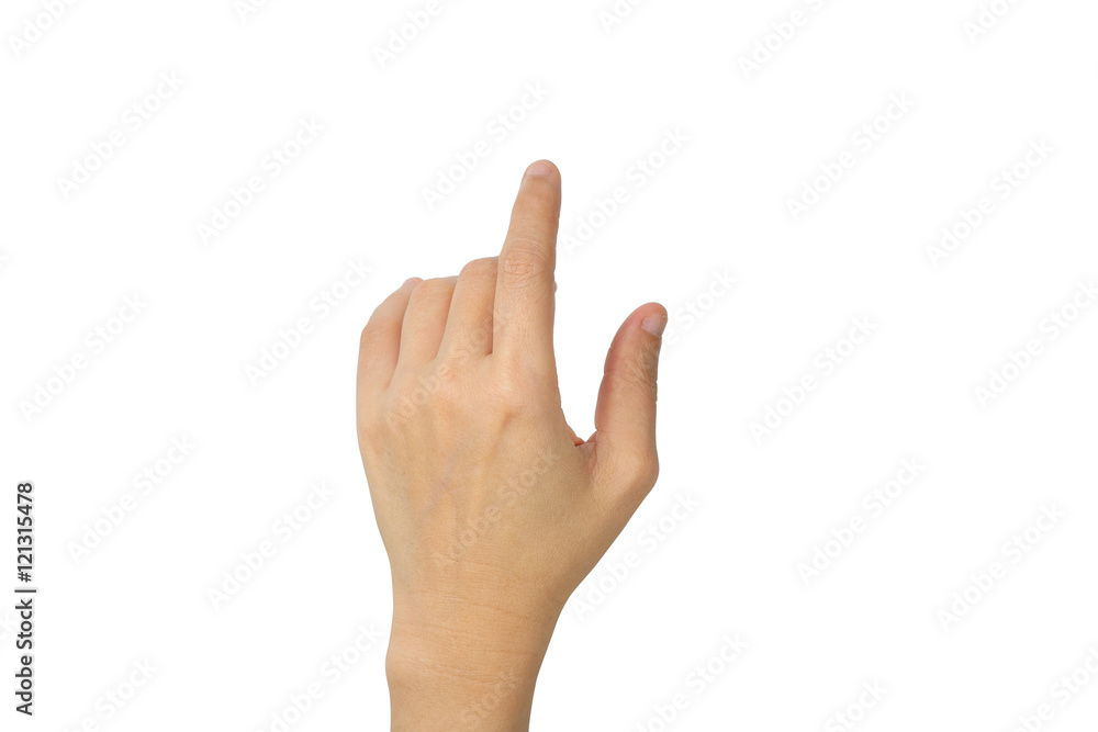 Obraz premium hand touching