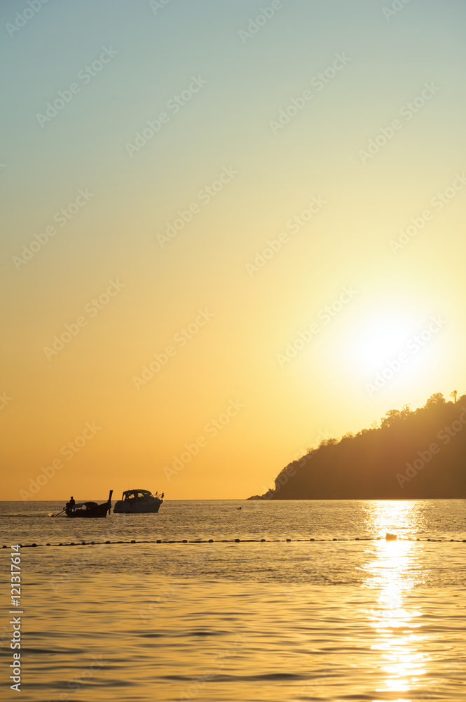 Lipe island sunset time : Satun Thailand. Lipe island sunset time : Satun Thailand.