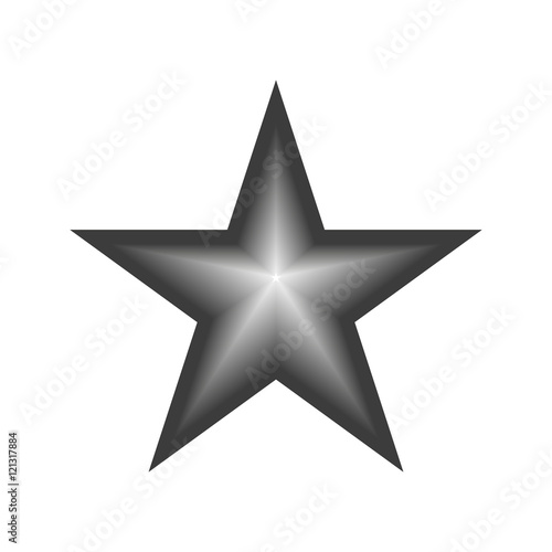 New star icon. New star Vector isolated on white background. Flat vector illustration in black. EPS 10