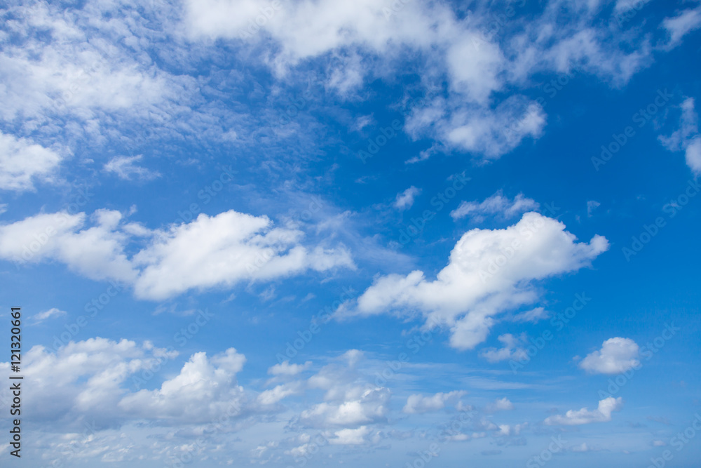 Blue sky with clouds background, Beautiful clouds in the sky Blue sky with clouds background, Beautiful clouds in the sky