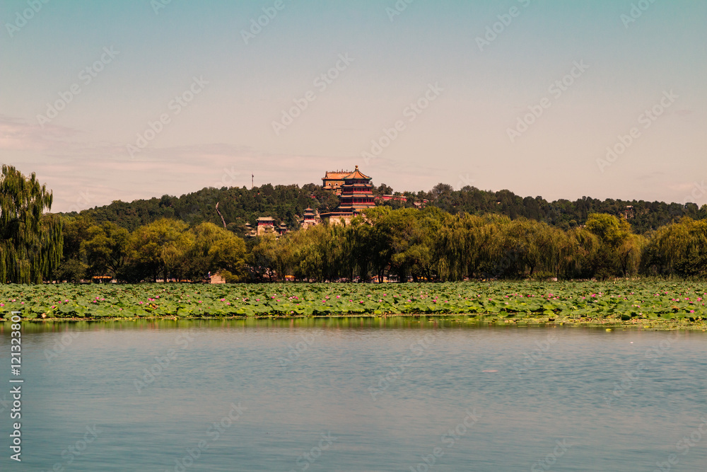 Summer Palace in the summer
