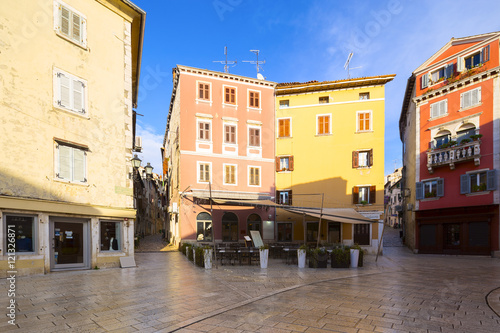 architecture of Rovinj (Rovigno). Istria. Croatia.