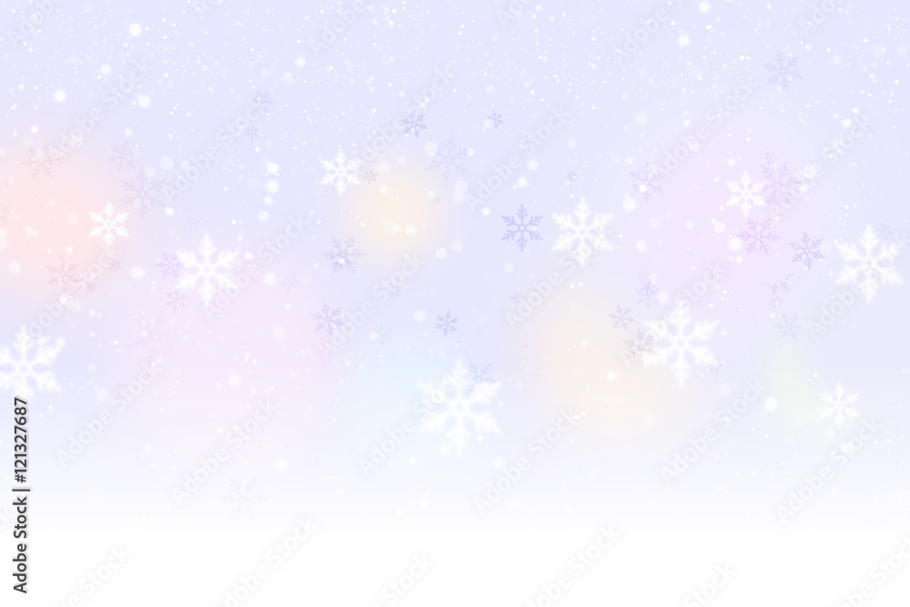 雪　風景　 クリスマス　背景 