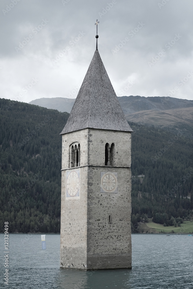 Tower in the lake