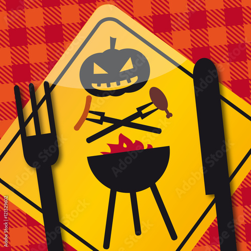 Einladung zur Halloweenparty