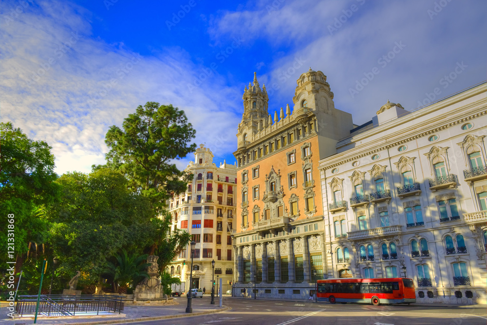 Fototapeta premium Valencia city - shots of Spain - Travel Europe
