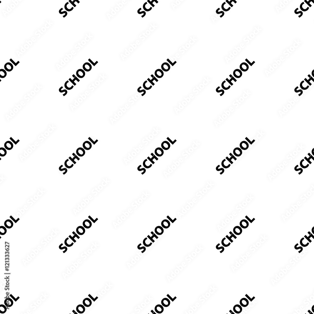 Obraz premium Seamless decorative vector background with painted words. Print. Repeating background. Cloth design, wallpaper.