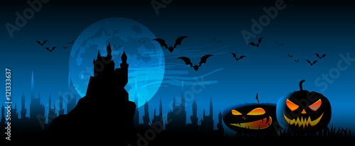 Halloween, alberi, zucche, paura, tutti i santi