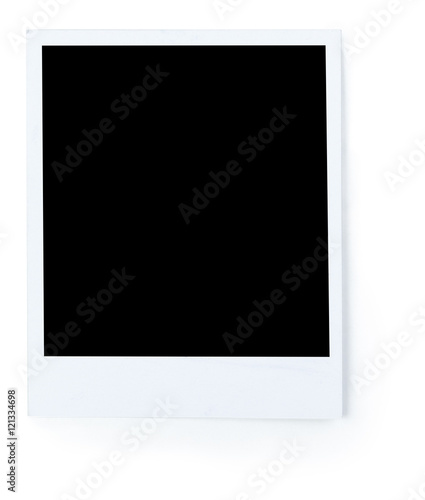 photo frame isolated on white