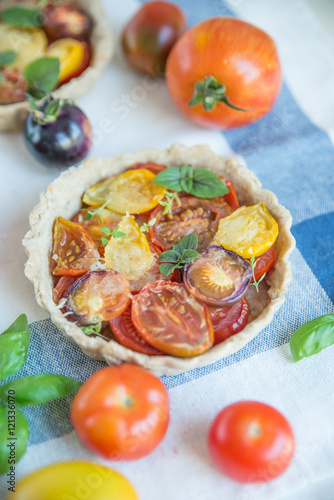 Tomaten Tartlette  photo