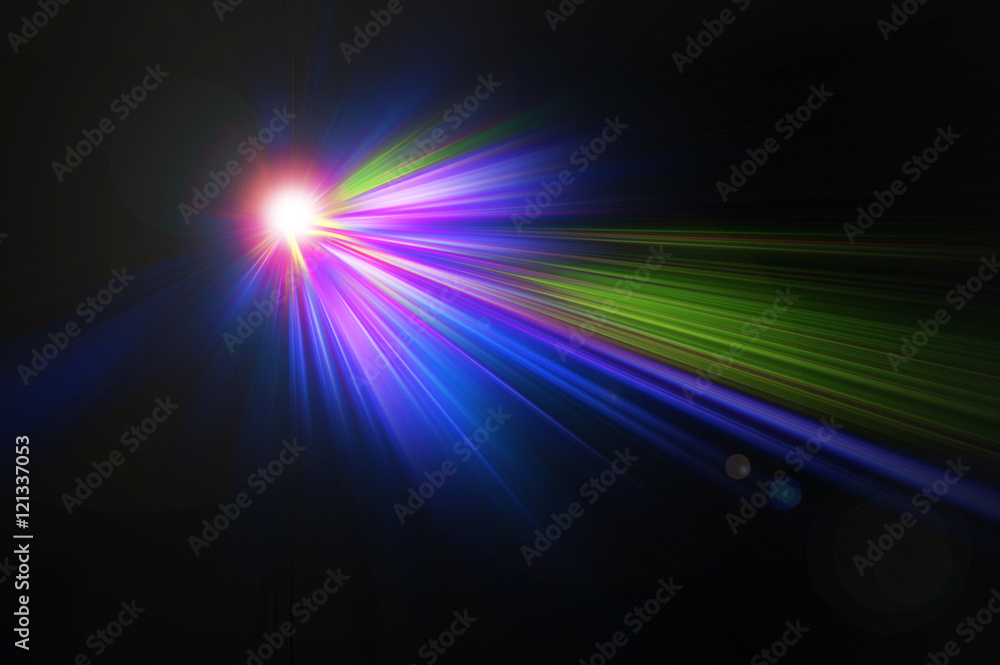 Luce laser blu - universo infinito ilustración de Stock | Adobe Stock