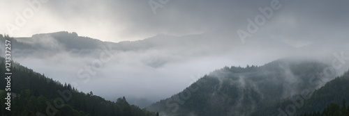 In The Mountain's Valley After The Rain