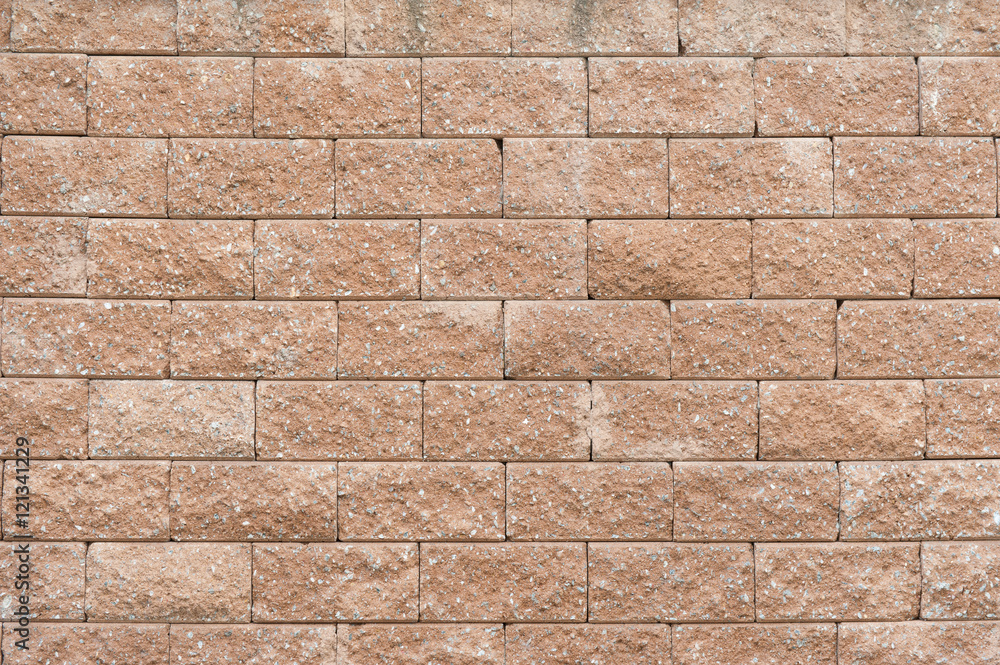 Laterite stone wall background Laterite stone wall background