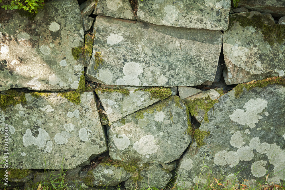 Fototapeta premium Natural stone wall