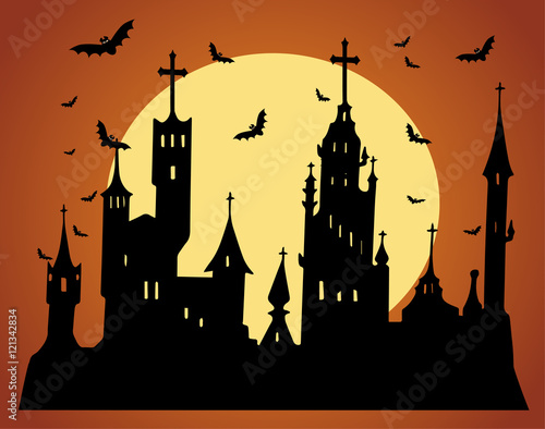 Happy Halloween background 