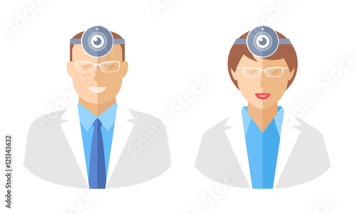 Doctors with web cams.