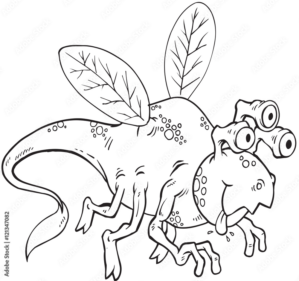 Alien Monster Doodle Vector Illustration Art Alien Monster Doodle Vector Illustration Art