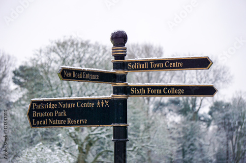 Solihull Signpost photo