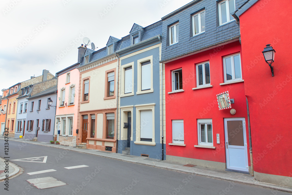residential quarter in Europe