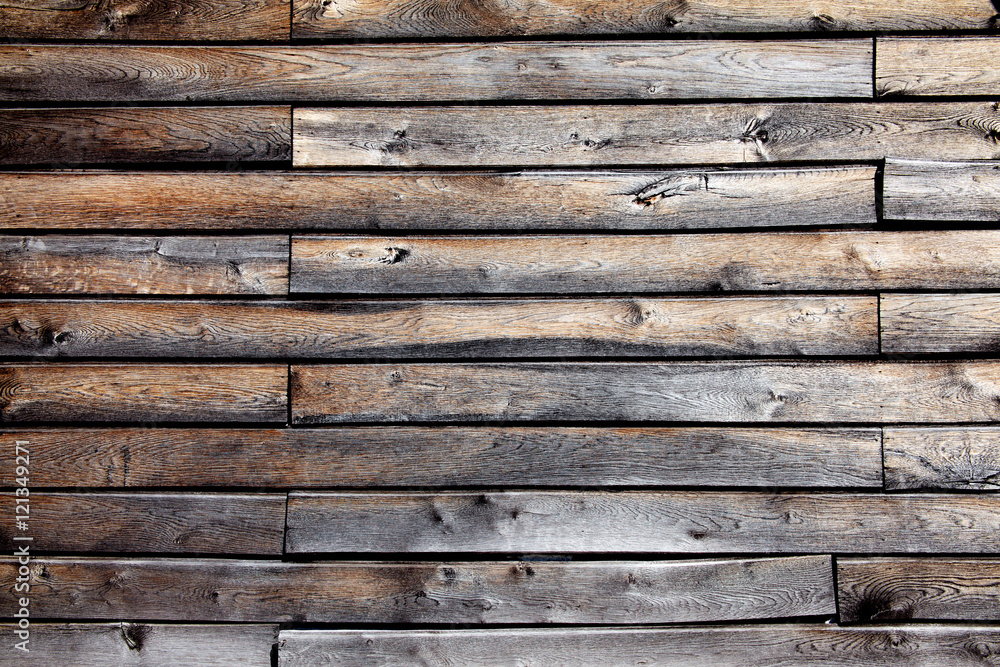 Old brown weathered distressed wood planks background Old brown weathered distressed wood planks background