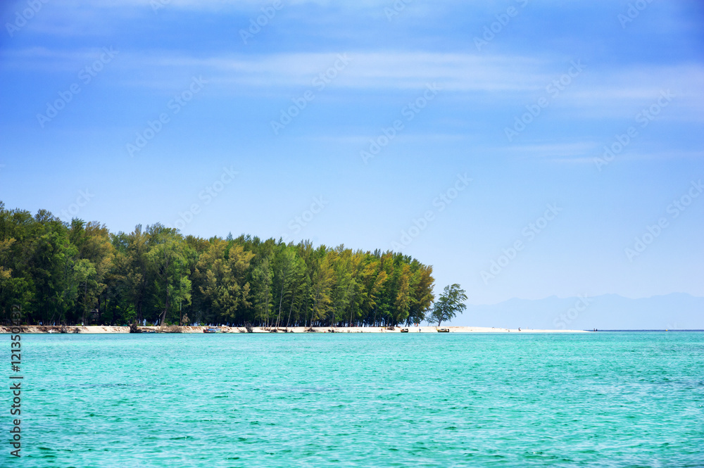 Adang Rawi island at Satun Thailand : High view